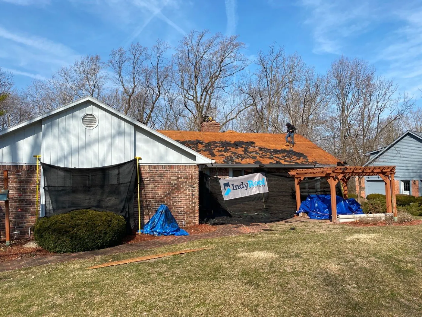 Commercial roof inspection documented in East Harbour